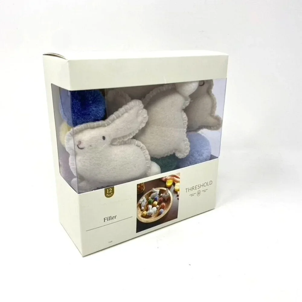 Target Threshold Felt Easter Bunny Filler 12 Pieces Decor Nursery Shower